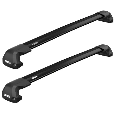 Багажник в штатні місця у рейлінгах Thule Wingbar Edge Black для Toyota Highlander (mkIII) 2013-2020 (TH 7214B-7215B-7207-7013) - 2 - Robinzon.ua