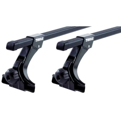 Багажник на водоотвод (15см) Thule Squarebar для Ford Transit/Tourneo (mkIII) 2000-2014 (TH 766-951) - 2 - Robinzon.ua