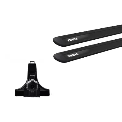 Багажник на водозгін (15см) Thule Wingbar Evo Black для Lada 2108; 2109; 21099; 2115 (mkI) 1984-2014 (TH 7111B-9512) - 1 - Robinzon.ua
