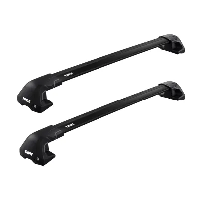 Багажник на гладкую крышу Thule Edge Wingbar Black для Ford Fiesta (mkVII)(5-дв.) 2017→ (TH 7214B-7213B-7205-5054) - 2 - Robinzon.ua