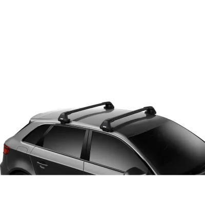 Багажник на гладкую крышу Thule Edge Wingbar Black для Nissan Note (mkII) 2012-2020 (TH 7214B-7213B-7205-5168) - 1 - Robinzon.ua
