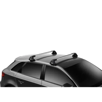 Багажник на гладкую крышу Thule Edge Wingbar для Skoda Rapid (mkI)(лифтбэк); Seat Toledo (mkIV) 2012-2019 (TH 7215-7215-7205-5119) - 1 - Robinzon.ua