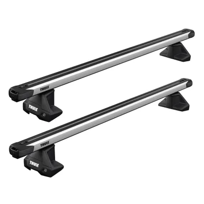 Багажник на гладкую крышу Thule Slidebar Evo для Renault Clio (mkIV)(5-дв. хетчбэк) 2012-2019 (TH 892-7105-5167) - 2 - Robinzon.ua