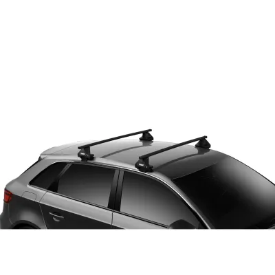 Багажник на гладкую крышу Thule Squarebar Evo для Citroen C4X (mkIII)(седан) 2022→ (TH 7123-7105-5370) - 1 - Robinzon.ua