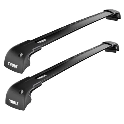 Багажник на интегрированные рейлинги Thule Wingbar Edge Black для Kia Optima (mkIV)(универсал) 2015-2020 (TH 9592B-4069) - 2 - Robinzon.ua