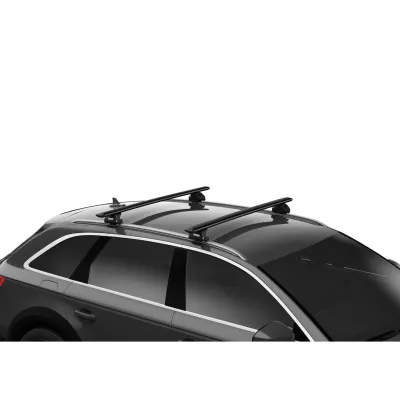 Багажник на интегрированные рейлинги Thule Wingbar Black Evo для Jaguar F-Pace (mkI) 2016→ / E-Pace (mkI) 2017→ / XF (mkII)(X260)(универсал) 2018→ (TH 7113B-7106-6060) - 1 - Robinzon.ua