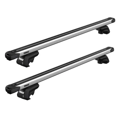 Багажник на рейлінги Thule Slidebar Evo (1.44 м) (TH 892-7104) - 2 - Robinzon.ua