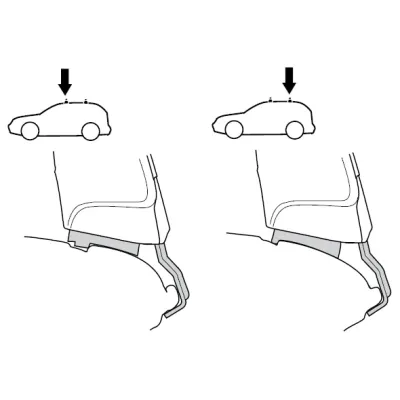 Монтажный комплект Thule 1019 для Audi A4/S4/RS4 (mkI)(B5)(седан и универсал) 1995-2001 (TH 141019) - 1 - Robinzon.ua
