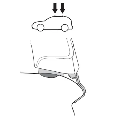 Монтажный комплект Thule 1033 для Volvo S40 (mkI) / V40 (mkI) 1996-2004 (TH 141033) - 1 - Robinzon.ua