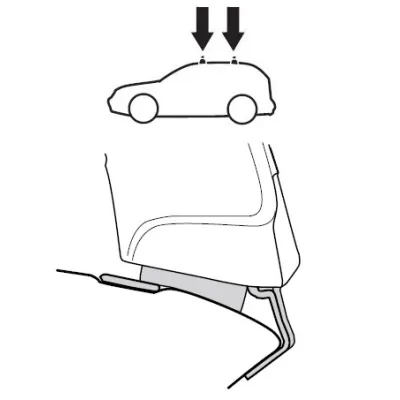 Монтажный комплект Thule 1049 для Mitsubishi Galant (mkVIII) 1996-2006; Proton Perdana (mkI) / Wira (mkI) 1993-2010 (TH 141049) - 1 - Robinzon.ua