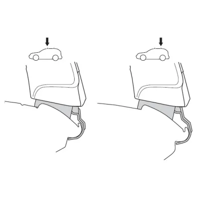 Монтажный комплект Thule 1095 для BMW 3-series (sedan)(E46) 1998-2001 (TH 141095) - 1 - Robinzon.ua
