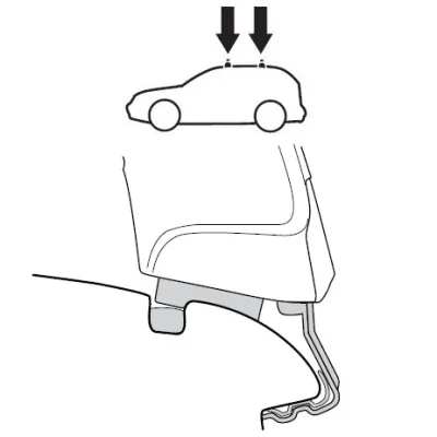 Монтажний комплект Thule 1218 для Volkswagen Passat (B5)(седан) 2001-2005 (TH 141218) - 1 - Robinzon.ua