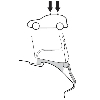 Монтажний комплект Thule 1325 для BMW 5-series (E60;E61) 2003-2010 (TH 141325) - 1 - Robinzon.ua