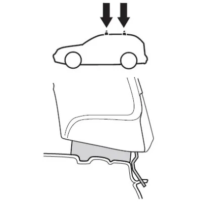 Монтажний комплект Thule 1390 для Nissan Serena (mkIII) 2005-2010; Suzuki Landy (mkI) 2007-2010 (TH 141390) - 1 - Robinzon.ua