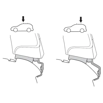 Монтажний комплект Thule 1411 для Toyota Corolla (mkX)(E140)(універсал) 2006-2013 (TH 141411) - 1 - Robinzon.ua