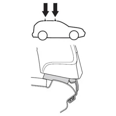 Монтажний комплект Thule 1443 для Land Rover Freelander (mkII) 2006-2014 (TH 141443) - 1 - Robinzon.ua