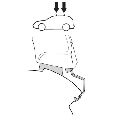 Монтажний комплект Thule 1451 для Fiat Brava/Bravo (mkI) 2007-2014 (TH 141451) - 1 - Robinzon.ua