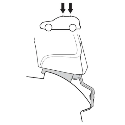 Монтажний комплект Thule 1490 для Toyota Highlander (mkII) 2007-2013 (TH 141490) - 1 - Robinzon.ua