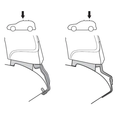 Монтажний комплект Thule 1597 для Volkswagen Jetta (mkV)(седан) 2005-2010 (TH 141597) - 1 - Robinzon.ua