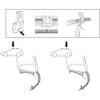 Монтажний комплект Thule 1674 для Citroën DS5 (mkI) 2011-2018 (TH 141674) - 1 Монтажний комплект Thule 1674 для Citroën DS5 (mkI) 2011-2018 (TH 141674) - 1 - Robinzon.ua