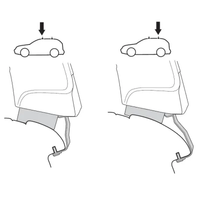Монтажний комплект Thule 1735 для Lexus IS (mkIII) 2013→ (TH 141735) - 1 - Robinzon.ua
