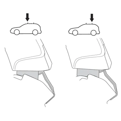 Монтажний комплект Thule 1803 для Toyota Highlander (mkIII) 2013-2020 (TH 141803) - 1 - Robinzon.ua