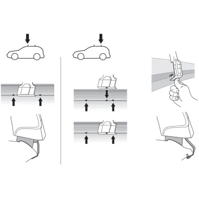 Монтажний комплект Thule 1872 для Volkswagen T-Roc (mkI) 2017→ (TH 141872) - 1 - Robinzon.ua