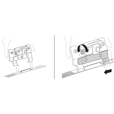 Монтажний комплект Thule 3007 для Volkswagen Polo (mkIII)(хетчбек) 1994-2003 / Caddy (mkII); Seat Inca (mkI) 1995-2004 (TH 183007) - 1 - Robinzon.ua