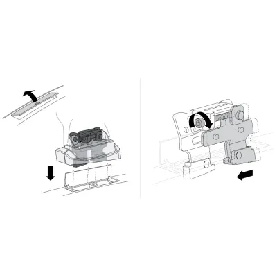 Монтажный комплект Thule 3017 для Peugeot 207 (mkI)(хетчбек) 2006-2014 / 308 (mkI)(хетчбек) 2007-2013 / 407 (mkI)(седан) 2003-2010; 3008/5008 (mkI) 2009-2016; Citroen C5 (mkII)(седан) 2007-2017 / C6 (mkI) 2005-2012 (TH 183017) - 1 - Robinzon.ua