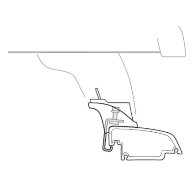 Монтажний комплект Thule 3024 для  Suzuki Grand Vitara (mkIII) 2005-2017; Hyundai Santa Fe (mkII) 2006-2012; Daihatsu Terios (mkI) 1997-2005 (TH 183024) - 1 - Robinzon.ua