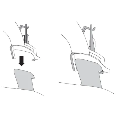 Монтажний комплект Thule 4007 для Audi A4/S4/RS4 (mkIV-mkV)(B8; B9)(універсал) 2008-2015; 2016→ (TH 184007) - 1 - Robinzon.ua