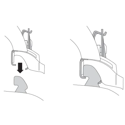 Монтажний комплект Thule 4010 для Opel/Vauxhall Astra H (універсал) 2004-2006; Vectra C (універсал); Signum 2003-2008; Zafira B (mkII) 2005-2006 (TH 184010) - 1 - Robinzon.ua