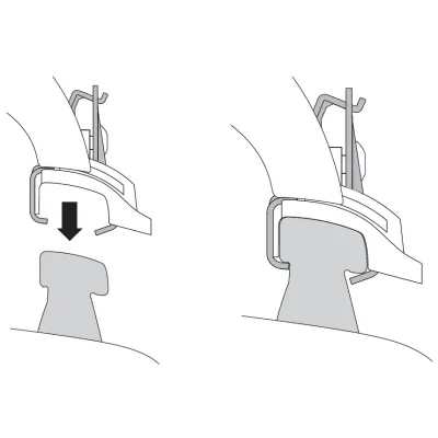 Монтажний комплект Thule 4049 для Mercedes-Benz GLA-Class (X156) 2013-2020; Infiniti QX30 (mkI) 2016-2019 (TH 184049) - 1 - Robinzon.ua