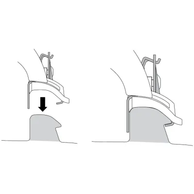 Монтажний комплект Thule 4050 для Porsche Macan (mkI) 2014→ (TH 184050) - 1 - Robinzon.ua