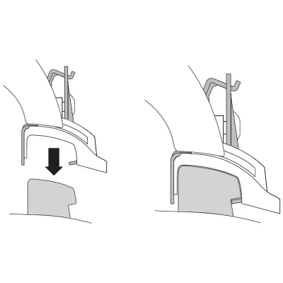 Монтажний комплект Thule 4055 для Mercedes-Benz C-Class (універсал)(S205) 2015→; E-Class (універсал)(S213) 2016→ (TH 184055) - 1 - Robinzon.ua