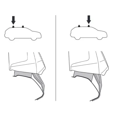 Монтажний комплект Thule 5012 для Land Rover Range Rover Evoque (mkI)(5-дв.) 2011-2018 (TH 145012) - 1 - Robinzon.ua