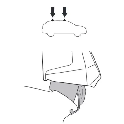 Монтажний комплект Thule 5017 для Volkswagen Passat (B8)(седан) 2015→ (TH 145017) - 1 - Robinzon.ua