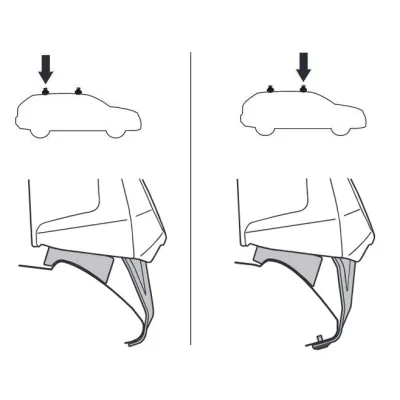 Монтажний комплект Thule 5022 для Volkswagen Up!; Skoda Citigo; Seat Mii (mkI) 2012→ (TH 145022) - 1 Монтажний комплект Thule 5022 для Volkswagen Up!; Skoda Citigo; Seat Mii (mkI) 2012→ (TH 145022) - 1 - Robinzon.ua