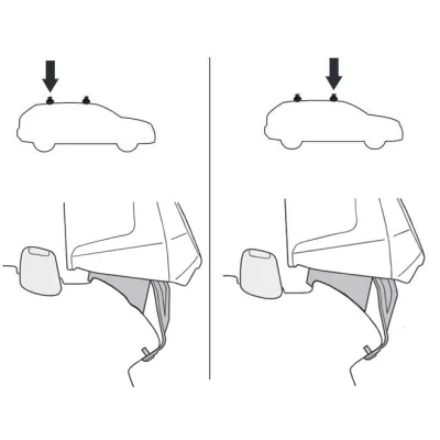 Монтажний комплект Thule 5026 для Opel/Vauxhall/Holden Astra K (mkV)(універсал) 2015-2021 (TH 145026) - 1 - Robinzon.ua