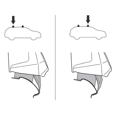 Монтажный комплект Thule 5053 для Kia Picanto (mkIII) 2017→ (TH 145053) - 1 - Robinzon.ua