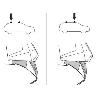 Монтажний комплект Thule 5061 для Seat Ateca (mkI) 2016→ (TH 145061) - 1 - Robinzon.ua