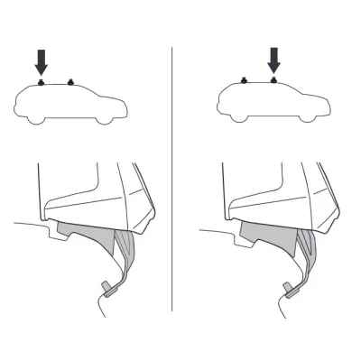Монтажний комплект Thule 5210 для Volvo S60 (mkIII) 2019→ (TH 145210) - 1 - Robinzon.ua