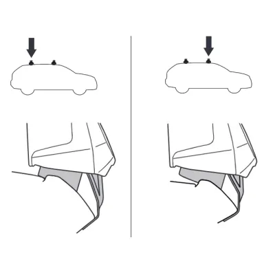 Монтажний комплект Thule 5235 для Chevrolet Cruze (mkII) 2017→ (TH 145235) - 1 - Robinzon.ua