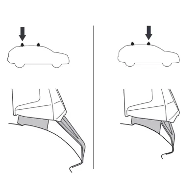 Монтажний комплект Thule 5248 для Porsche Macan (mkI) 2014→ (TH 145248) - 1 - Robinzon.ua