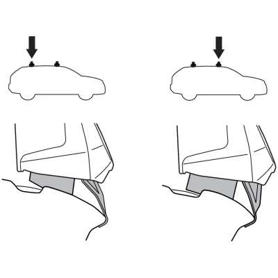 Монтажний комплект Thule 5259 для Kia Optima / K5 (mkV)(седан) 2020→ (TH 145259) - 1 - Robinzon.ua