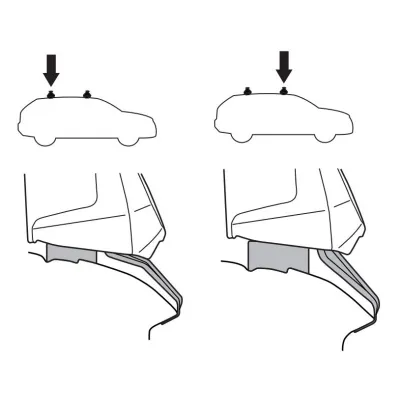 Монтажний комплект Thule 5274 для Honda Jazz (mkIV) 2020→ (TH 145274) - 1 - Robinzon.ua