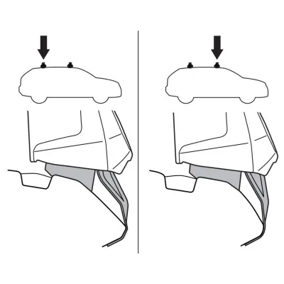 Монтажний комплект Thule 5341 для BMW X1 (U11) / iX1 (U11) 2022→ (TH 145341) - 1 - Robinzon.ua