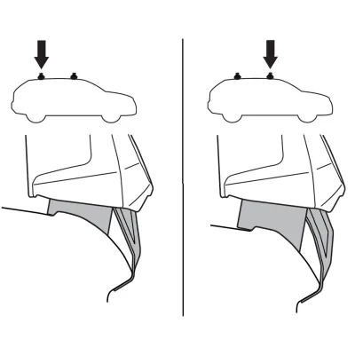 Монтажний комплект Thule 5352 для MG 5 (mkII)(седан) 2020→ (TH 145352) - 1 - Robinzon.ua