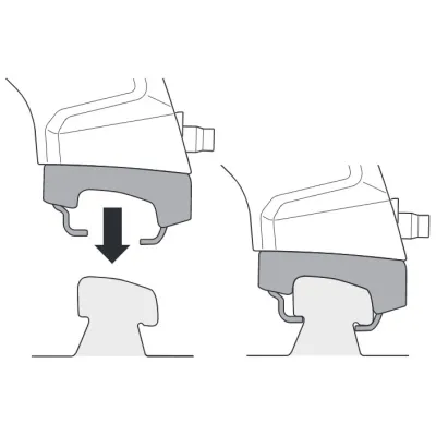Монтажний комплект Thule 6042 для Mercedes-Benz GLA-Class (X156) 2013-2020; Infiniti QX30 (mkI) 2016→ (TH 186042) - 1 - Robinzon.ua