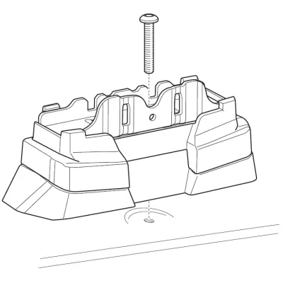 Монтажний комплект Thule 7034 для Mercedes-Benz Citan (mkII); Renault Kangoo (mkIII); Nissan Townstar (mkI) 2021→ (TH 187034) - 1 - Robinzon.ua